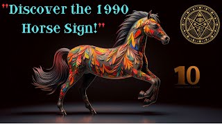 Unlock the Mysteries of the 1990 Chinese Zodiac Horse Sign  AstrologyBay Deep Dive [upl. by Aretina599]