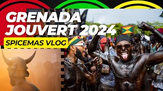 GRENADA JOUVERT 2024 VLOG [upl. by Rovit]