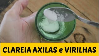 AXILAS sem manchas depilando com gilete [upl. by Elak]