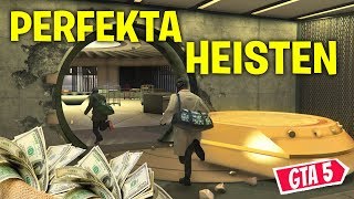 GTA 5 CASINO HEIST DLC  VI GÖR DET PERFEKTA BANKRÅNET 100 GUIDE [upl. by Livvy52]