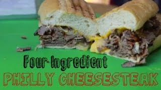 Quick Philly Cheesesteak 4 Ingredient Munchies [upl. by Center]