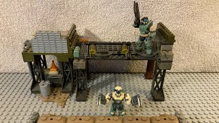 Halo War Battles5 Mega Construx stop motion [upl. by Nol]