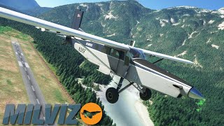 Milviz Pilatus Pc6 Porter First Look Review  MSFS 2020 [upl. by Friederike]