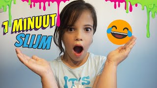 1 Minuut SLIJM Challenge  KidsToys [upl. by Iasi]