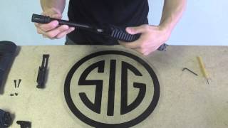 Sig Sauer MPX Complete Field Strip and Reassembly Tutorial Part 2 [upl. by Osana]