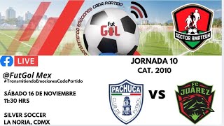 JORNADA 10 PACHUCA VS JUAREZ FCFUERZAS BASICAS [upl. by Aridni]