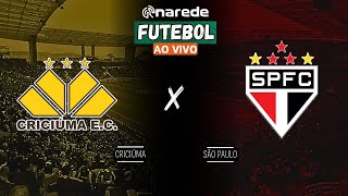 CRICIUMA X SAO PAULO AO VIVO  BRASILEIRÃO 2024  DIRETO DO HERIBERTO HULSE [upl. by Limaa348]