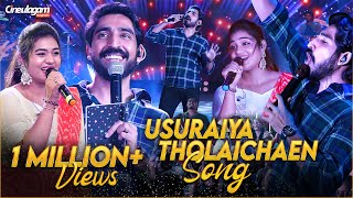 Usuraiya Tholaichaen  Stephen Zechariah Live Singing  Adi Penne Live in Chennai ft Srinisha [upl. by Yna]