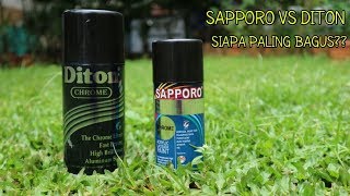 Perbandingan Sapporo chrome vs Diton chromereview hasil [upl. by Watanabe]