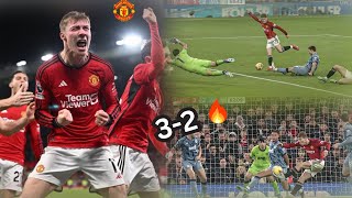 Man United vs Aston Villa 32 Highlights 🔥 Garnacho brace Rasmus Hojlund goal vs Aston Villa [upl. by Lanevuj613]