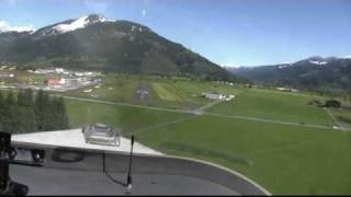 Landeanflug mit Problemen in Zell am See [upl. by Annoel986]