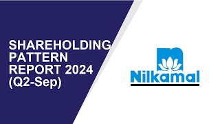 Nilkamal Shareholding Pattern  Q2Sep Report 2024  Shareholders Latest Updates [upl. by Ibbob]