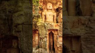 Rock Cut Jain Temple Gwalior । shorts jain gwalior [upl. by Ecnarrat]