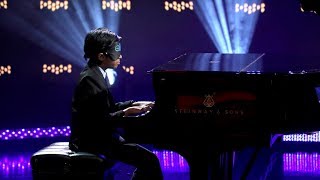 Kid Piano Prodigy Lydian Plays Blindfolded [upl. by Halik951]