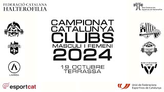 Campionat de Catalunya Clubs 2024  Tanda 1 Playoffs femenins Copa SM Reina RFEH [upl. by Forrester]