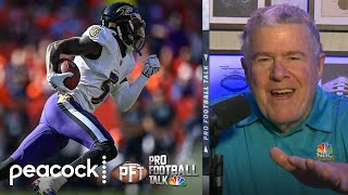 Why Marquise Brown wasnt fitting with Ravens Lamar Jackson  Pro Football Talk  NBC Sports [upl. by Vaenfila]