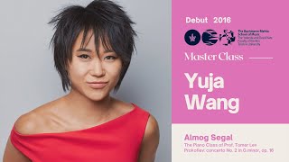 Yuja Wang Piano Master Class Debut  Almog Segal [upl. by Lesh515]