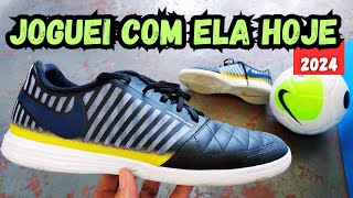 1Âª VEZ NA QUADRA EM 2024â€¼ COMO FICOUâ“ðŸ‘€ JOGUEI COM A NIKE LUNAR GATO 2 A MELHOR CHUTEIRA DE FUTSAL âš½ðŸ‘€ [upl. by Anjali395]