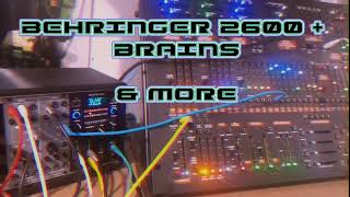 BEHRINGER 2600  BRAINS amp MORE [upl. by Naval]