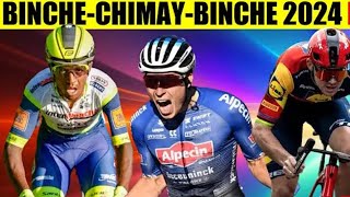 The last 15 kms of Binche Chimay Binche classics 2024 in Belgium [upl. by Mcnally]