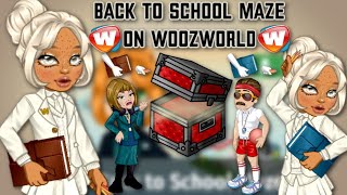 Woozworld Back To School Maze Made By Sowilo On Woozworld [upl. by Kuhn]