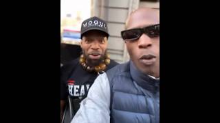 Chad Ochocinco Pulls Up On Loaded Lux amp Murda Mook In The Trenches Of Harlem 🎤 [upl. by Kavanagh]