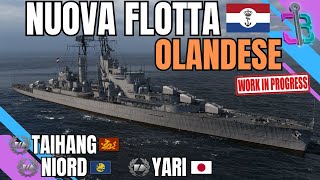 I NUOVI INCROCIATORI OLANDESI E ALTRI PROGETTI IN ARRIVO  World of Warships [upl. by Paymar]