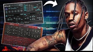 Making a Travis Scott Type Beat  FL Studio Cookup [upl. by Crespo]