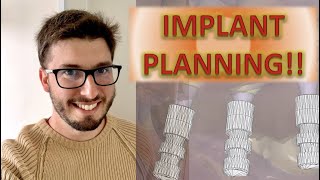 ALL Steps of CBCT reading for DENTAL IMPLANT Planning TUTORIAL Implant placement surgery procedure [upl. by Attlee]