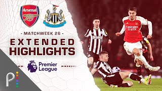 Arsenal v Newcastle United  PREMIER LEAGUE HIGHLIGHTS  2242024  NBC Sports [upl. by Ellekram824]