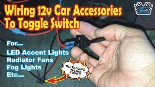 Proper way to wire switch  how to wire toggle switch [upl. by Ainala]