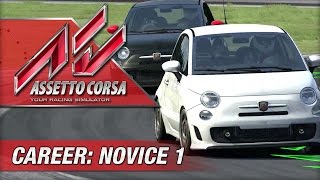 Assetto Corsa Career Mode  01  Novice Driver [upl. by Inhsor]