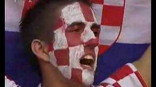 Croatian Anthem sung before Croatia  Brasil match [upl. by Oeht491]