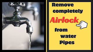 Nal Me Air Kaise Nikale  Air lock Problem in Water Pipes cookhealthywithritu [upl. by Anerrol]