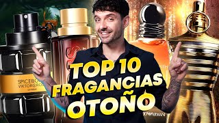 Top 10 Fragancias Hombre Para Otoño y Frio 2024 [upl. by Eidnas]