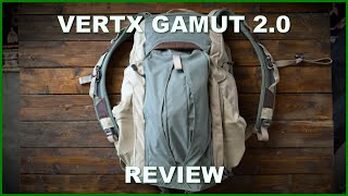 Vertx Gamut 20 Backpack  REVIEW [upl. by Ailegnave]