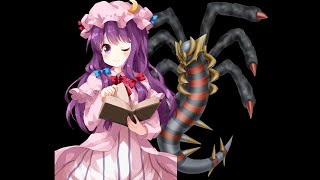 MUGEN PATCHOULI KNOWLEDGE KAWAII amp GIRATINA 2ND FROM [upl. by Penoyer904]