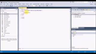 HTML design mode in Visual Studio 2013 [upl. by Ayn]