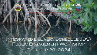 October 29 2024  Integrated Delivery Schedule IDS Public Engagement Workshop [upl. by Eniamzaj]