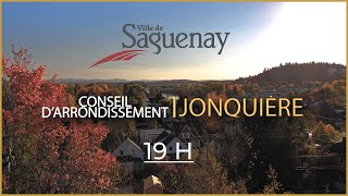 Conseil de larrondissement de Jonquière 13 août 2024 [upl. by Colyer]