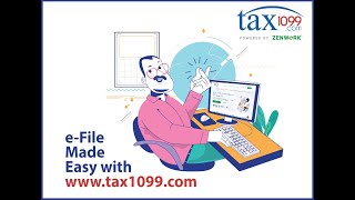 eFile Form 1099 MISC Online With Tax1099com [upl. by Eimor]