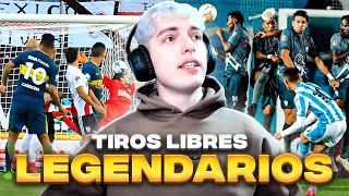 TIROS LIBRES LEGENDARIOS  FUTBOL ARGENTINO [upl. by Hamish]