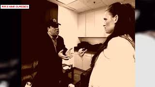 BROCK LESNER attack Undertaker wife sara at UNDERTAKERS home [upl. by Doubler440]