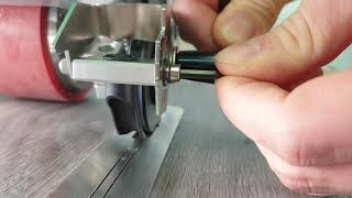 Leister Tutorial  Nozzle aligment of the UNIFLOOR 500 [upl. by Ogaitnas]