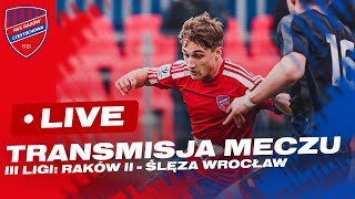 LIVE  III liga Raków II Częstochowa  Ślęza Wrocław [upl. by Kir]