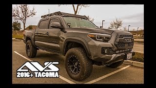 HOW TO INSTALL RAIN GUARD WINDOW VISORS ON A 2016 TACOMA  TACOMA OWNERS LOOK [upl. by Egidius]