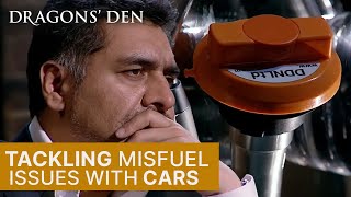 Will This Product End All Car Misfuelling Incidents  Dragons Den [upl. by Brett]