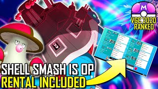 SHELL SMASH GMAX BLASTOISE  VGC 2020  Pokémon Sword amp Shield  Pokésports [upl. by Mona]