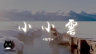 程今  小小雲『你微笑像一朵小小雲恰好遇見，一把傘傾向這邊遮住匆忙的雨線。』【動態歌詞  Pinyin Lyrics】【PENGUIN MUSIC】 [upl. by Dimphia]