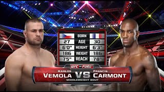 UFC Karlos “Terminátor” Vémola vs Francis Carmont FULL FIGHT [upl. by Fairfield]